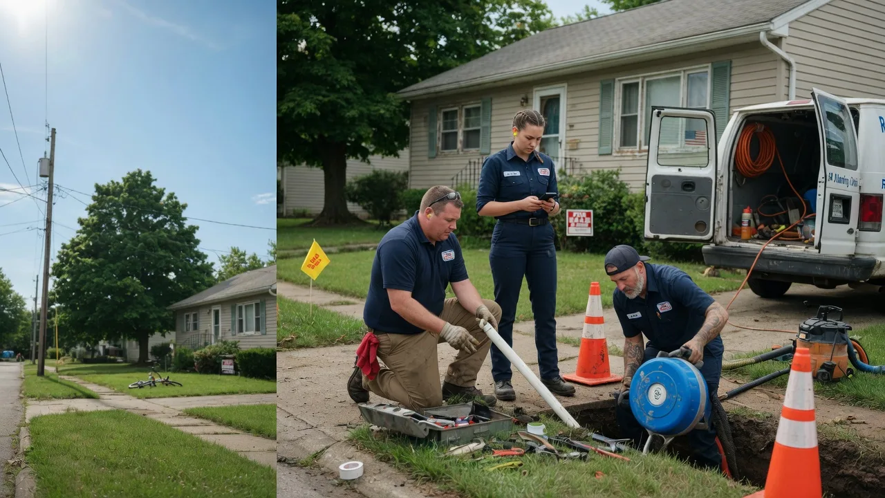 Sewer Line Repair in Arlington, OH near me